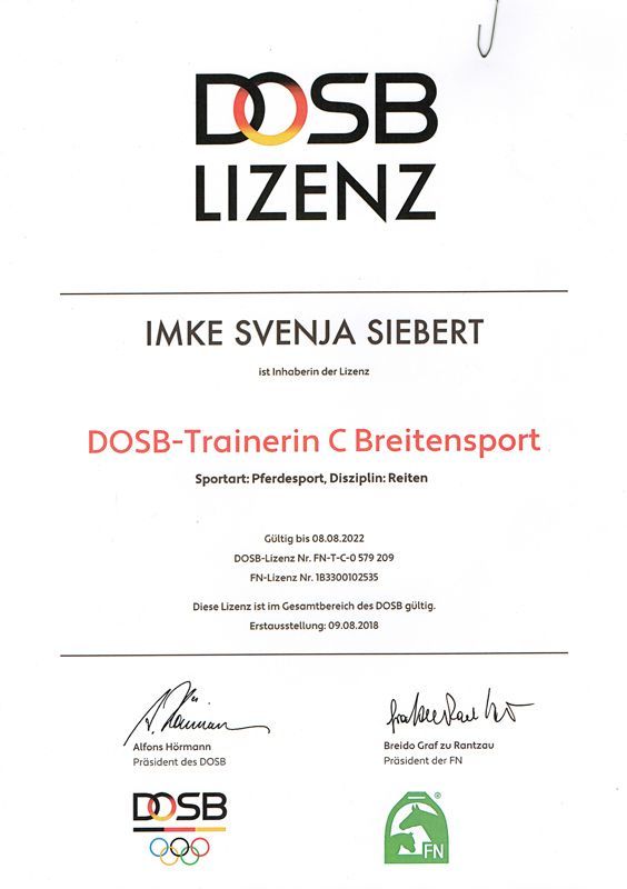 Trainerin